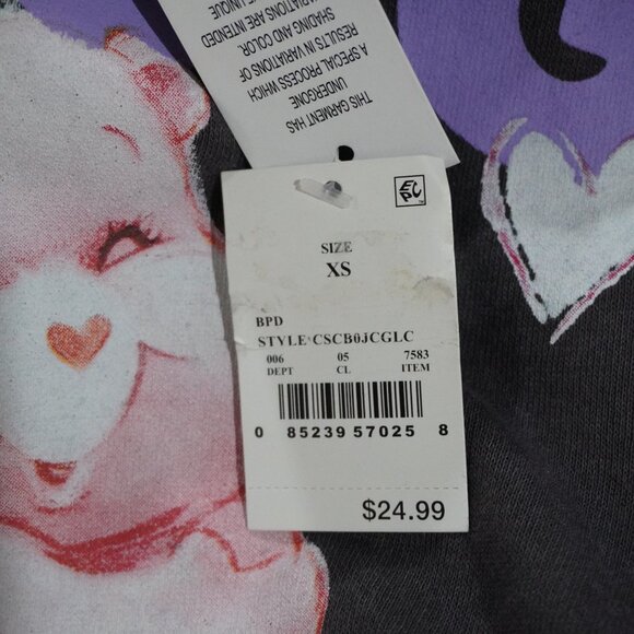 VERY Oversized Care Bears Sweater - Size XS - Picture 7 of 9